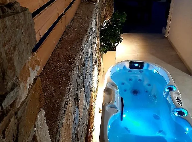 Blue View #3 Luxury Sea View Private Jacuzzi Appartamento Parasporos