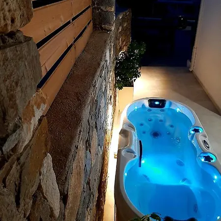 Blue View #3 Luxury Sea View Private Jacuzzi Apartamento Parasporos