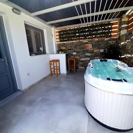 Blue View #3 Luxury Sea View Private Jacuzzi Apartamento Parasporos