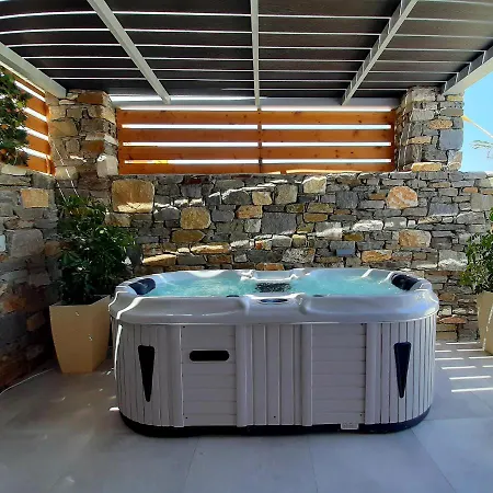 Blue View #3 Luxury Sea View Private Jacuzzi * Parasporos